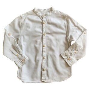 Zara Boys White Button-Down  Shirt